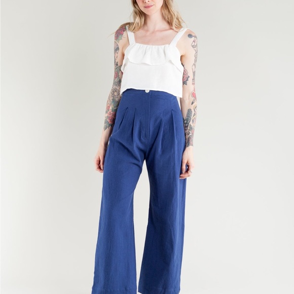 First Rite Ruffle Tank Top size Small. - Picture 10 of 11